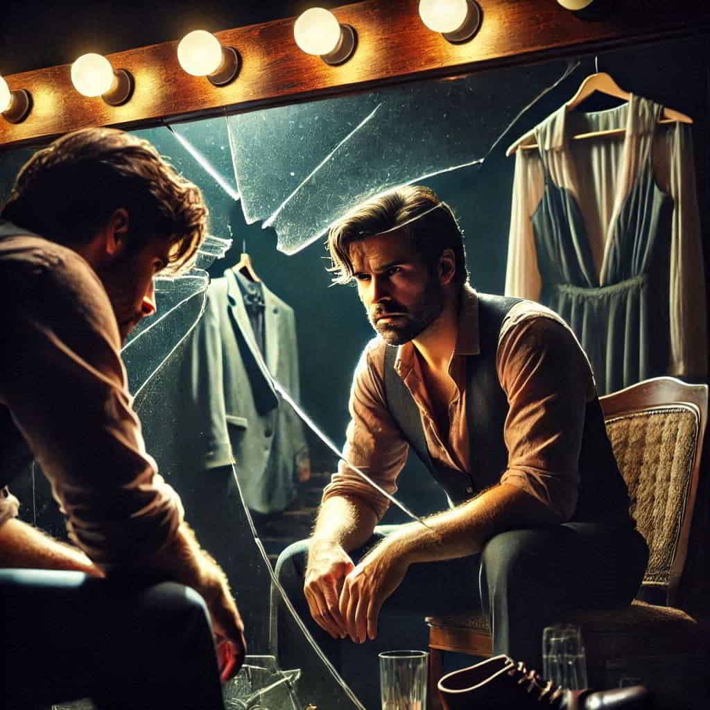 Yo Yo Honey Singh faces his reflection in a broken mirror, capturing the moment his mental health crisis began during his career peak